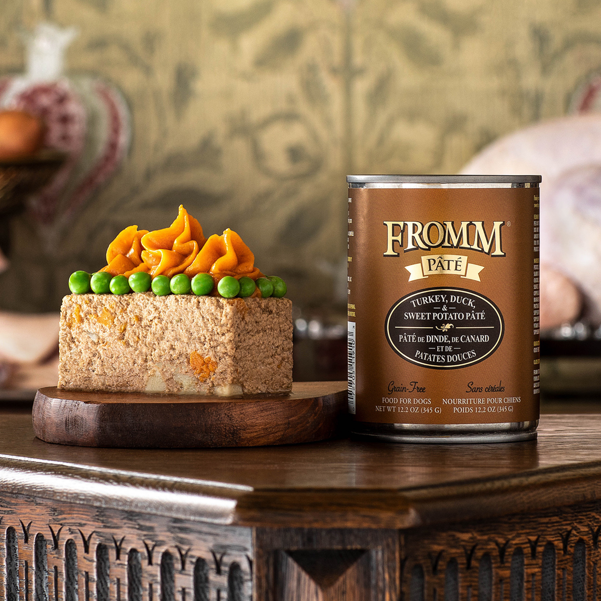 Fromm Turkey, Duck & Sweet Potato Pate Grain-Free Canned Dog Food