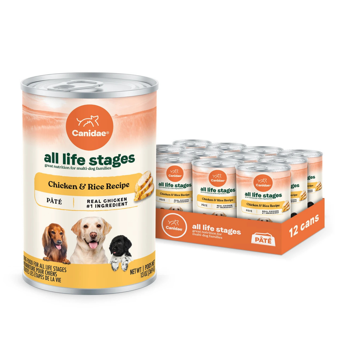 Canidae All Life Stages Chicken & Rice Canned Dog Food