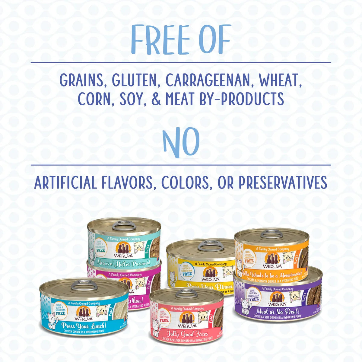 Weruva Classic Cat Tic Tac Whoa! Tuna & Salmon Pate Grain-Free Canned Cat Food