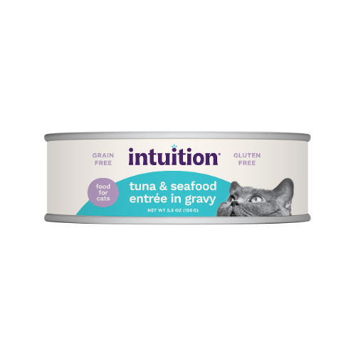 Grain-Free Tuna & Seafood Entrée in Gravy Canned Cat Food