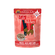 Weruva Cats In The Kitchen Mack, Jack, And Sam With Salmon, Mackerel, & Skipjack Tuna In Gravy Grain-Free Wet Cat Food