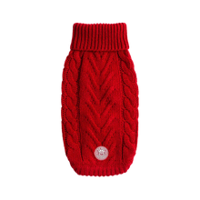 Gf Pet Chalet Dog Sweater, Red