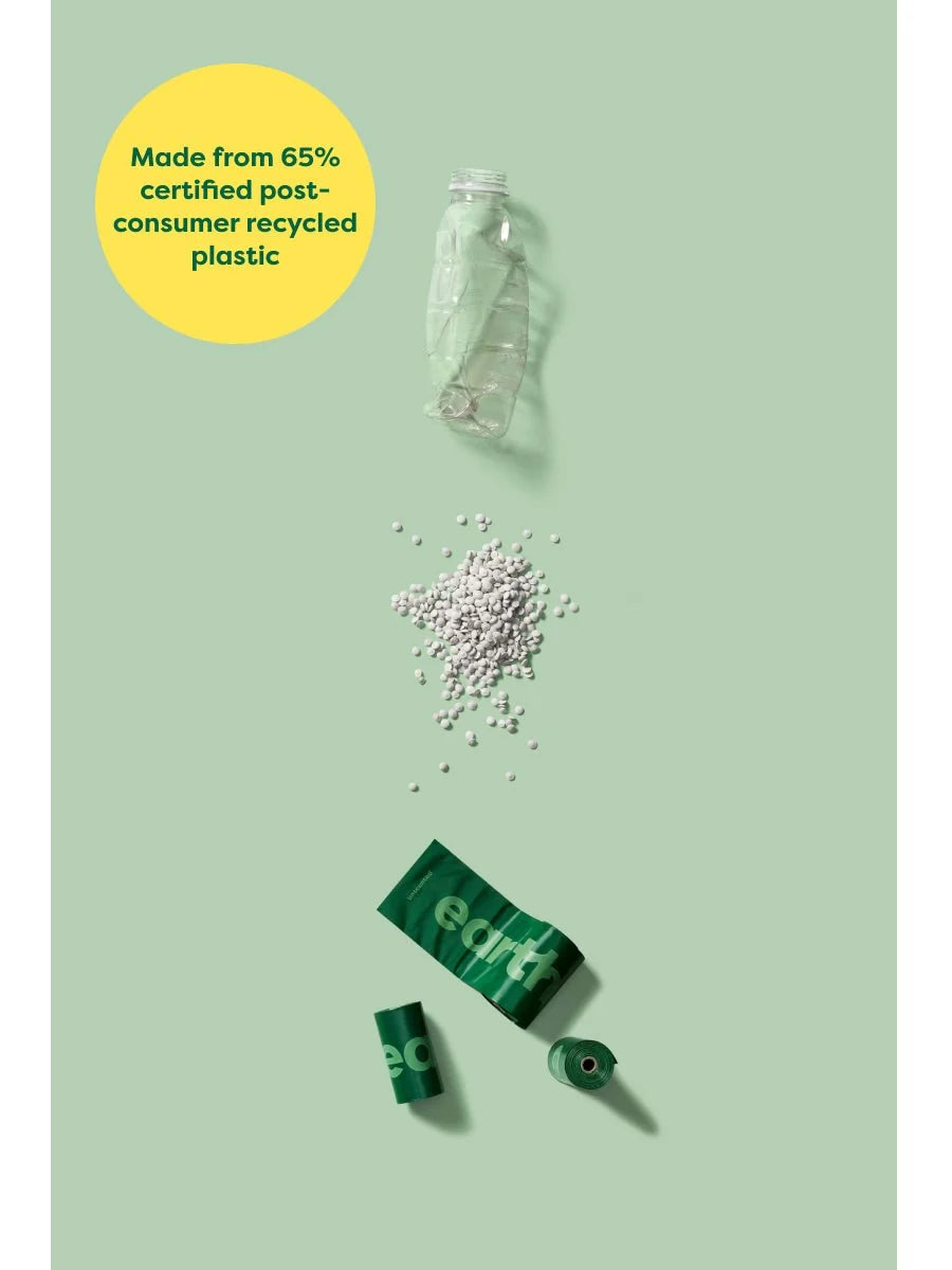 Earth Rated Unscented Dog Waste Bags, 21 Refill Rolls