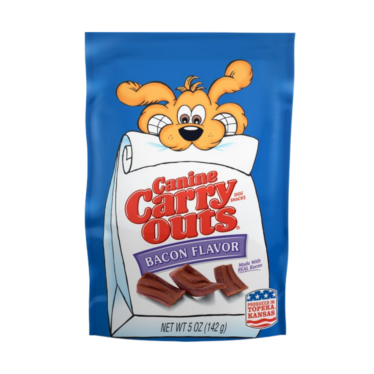 Canine Carry Outs Bacon Flavor Dog Treats 5 oz