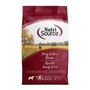 Nutrisource Beef & Rice Recipe Dry Dog Food