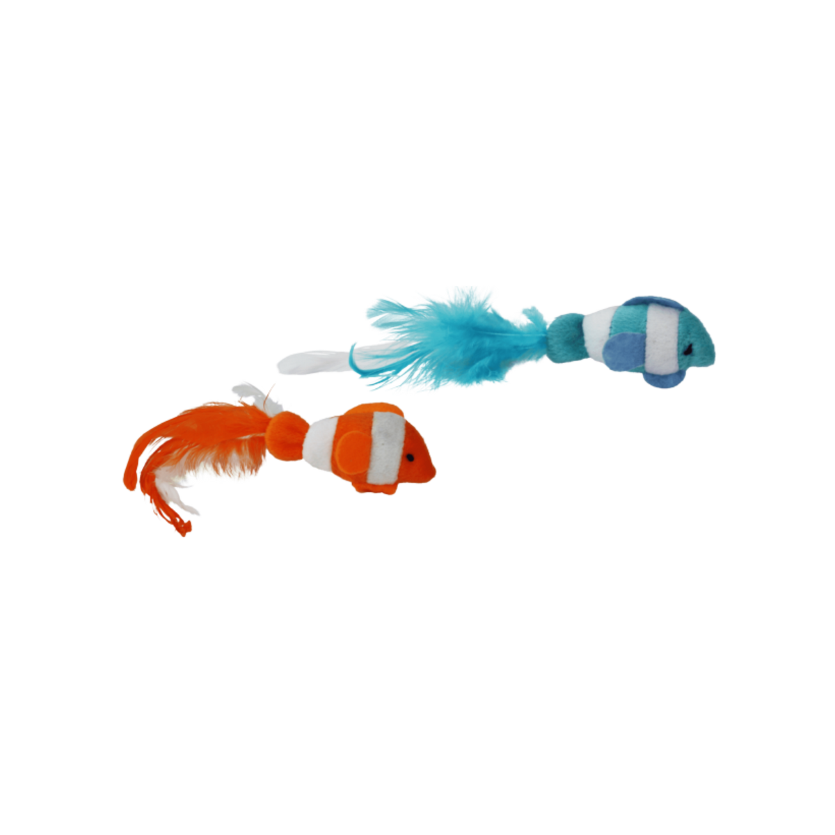 Incredipet Clown Fish Cat Toy 2 pk