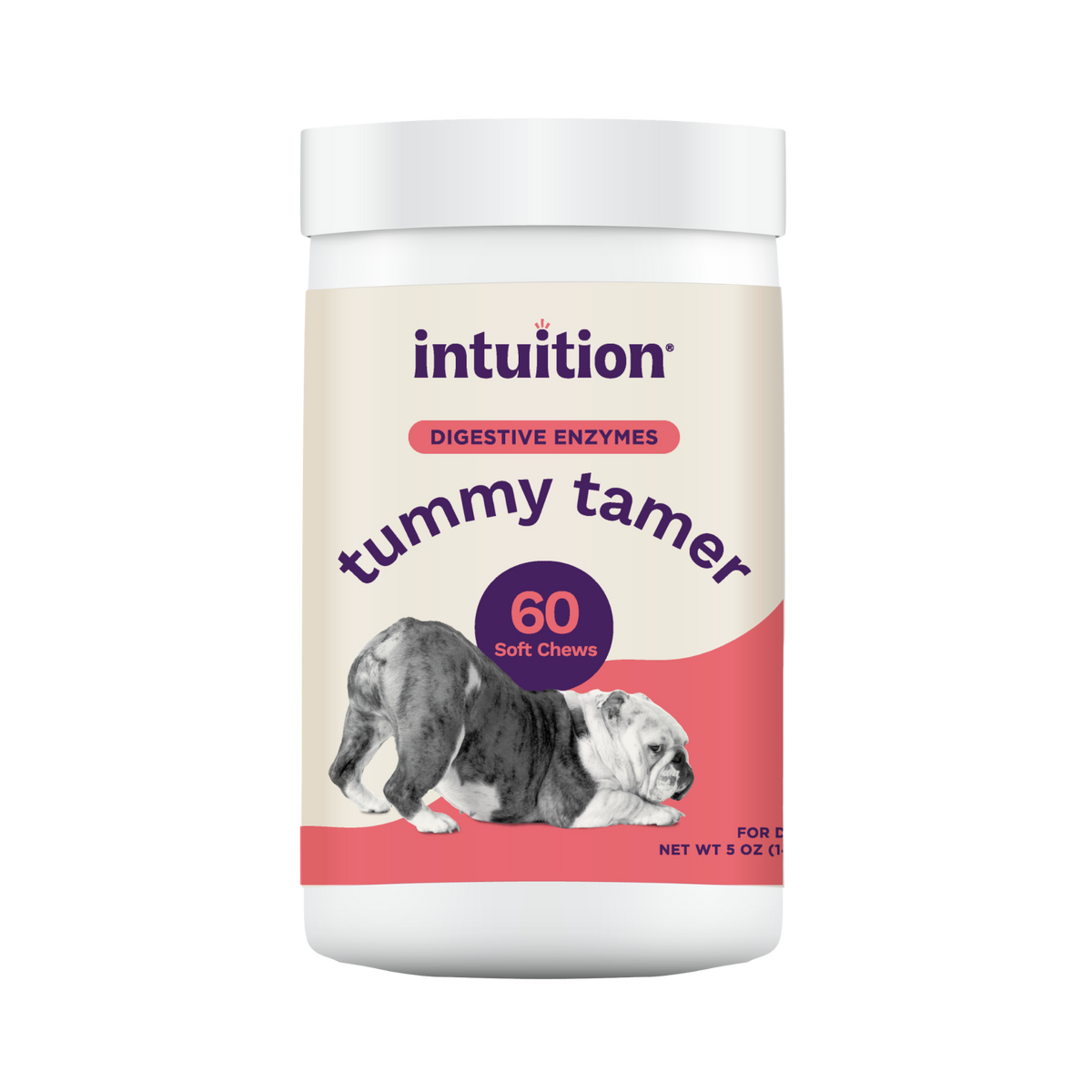 Intuition Soft Chews Digestive Enzymes Supplement for Dogs 60 ct