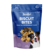 Incredipet Oven Baked Peanut Butter & Blueberry Flavor Biscuit Bites Dog Treats 8 oz