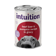Intuition Beef Liver & Pumpkin Recipe in Gravy Grain-Free Canned Dog Food