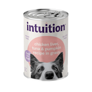 Intuition Chicken Liver, Tuna & Pumpkin Recipe in Gravy Grain-Free Canned Dog Food