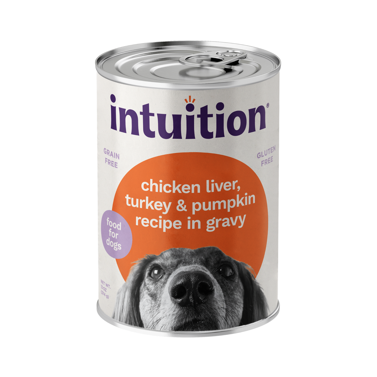 Intuition Chicken Liver, Turkey & Pumpkin Recipe in Gravy Grain-Free Canned Dog Food