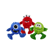 Incredipet Monster Plush Dog Toy, Assorted 9 in