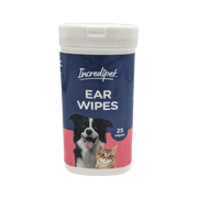 Incredipet Ear Pet Wipes 25 ct