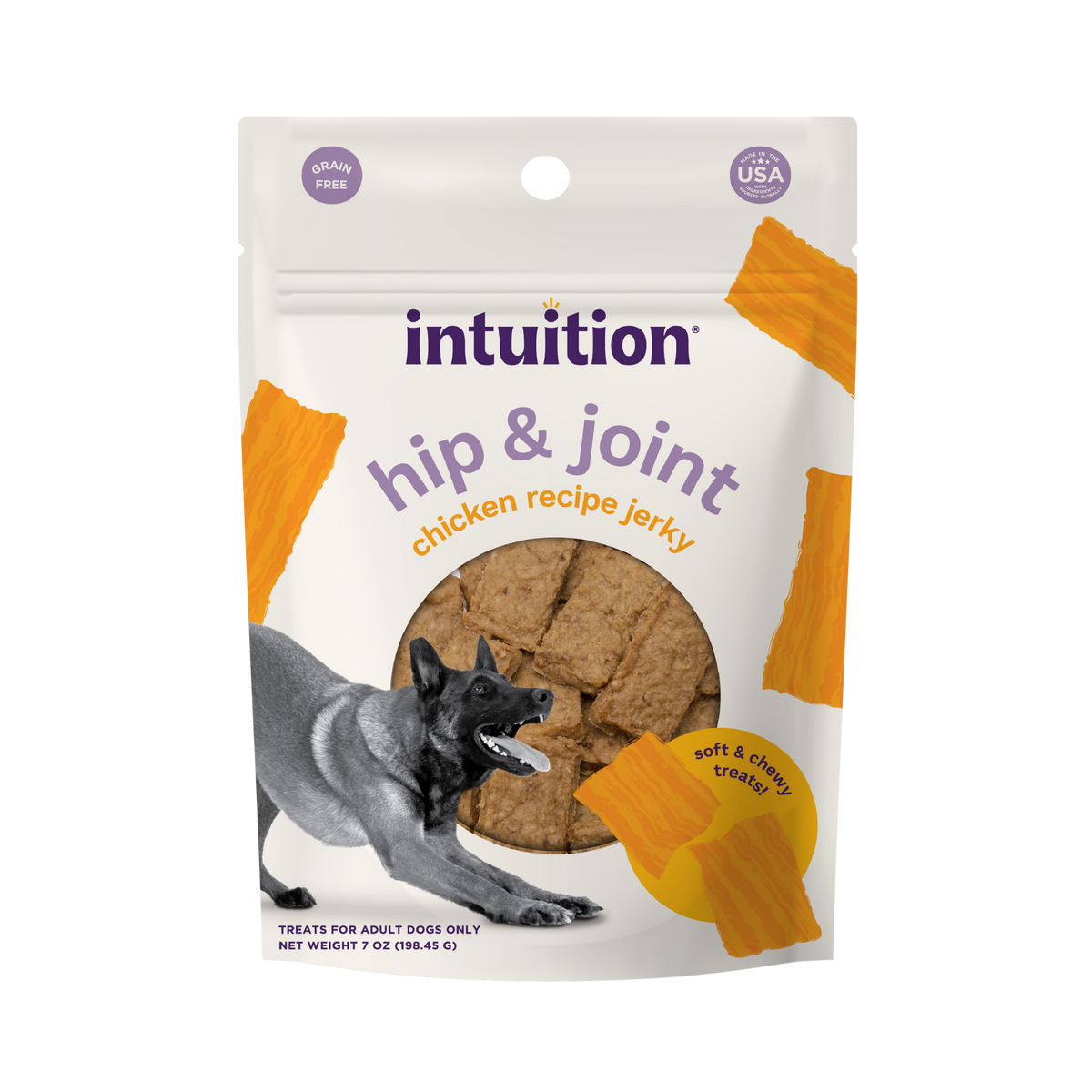 Intuition Hip and Joint Chicken Jerky 7 oz