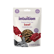 Intuition Freeze-Dried Raw Beef Treats for Cats 1 oz