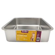 Incredipet Stainless Steel Cat Litter Pan