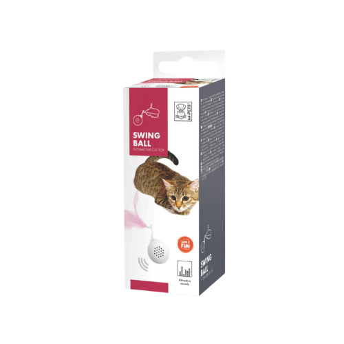 M-Pets Swing Ball Interactive Cat Toy