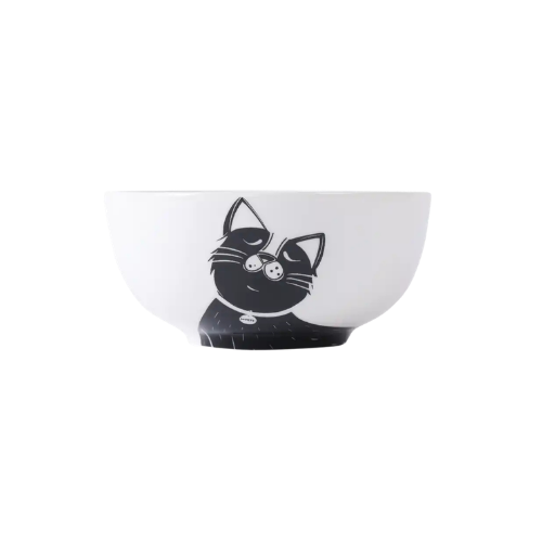 M-Pets Gayla Cat Ceramic Cat Bowl