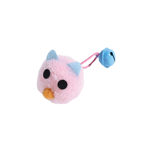 M-Pets Moxie Puff Mouse with Bell Cat Toy