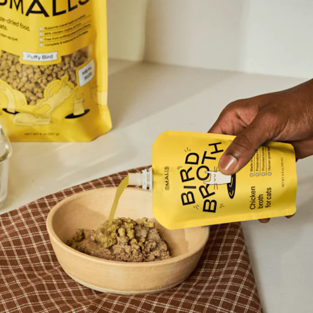 Smalls Chicken Bird Broth Cat Meal Topper 5 oz