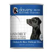 Dave's Restricted Bland Diet Chicken & Rice Delicate Dinner Canned Dog Food