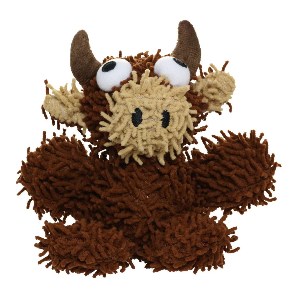 Tuffy's Mighty Microfiber Benny The Bull Durable Dog Toy
