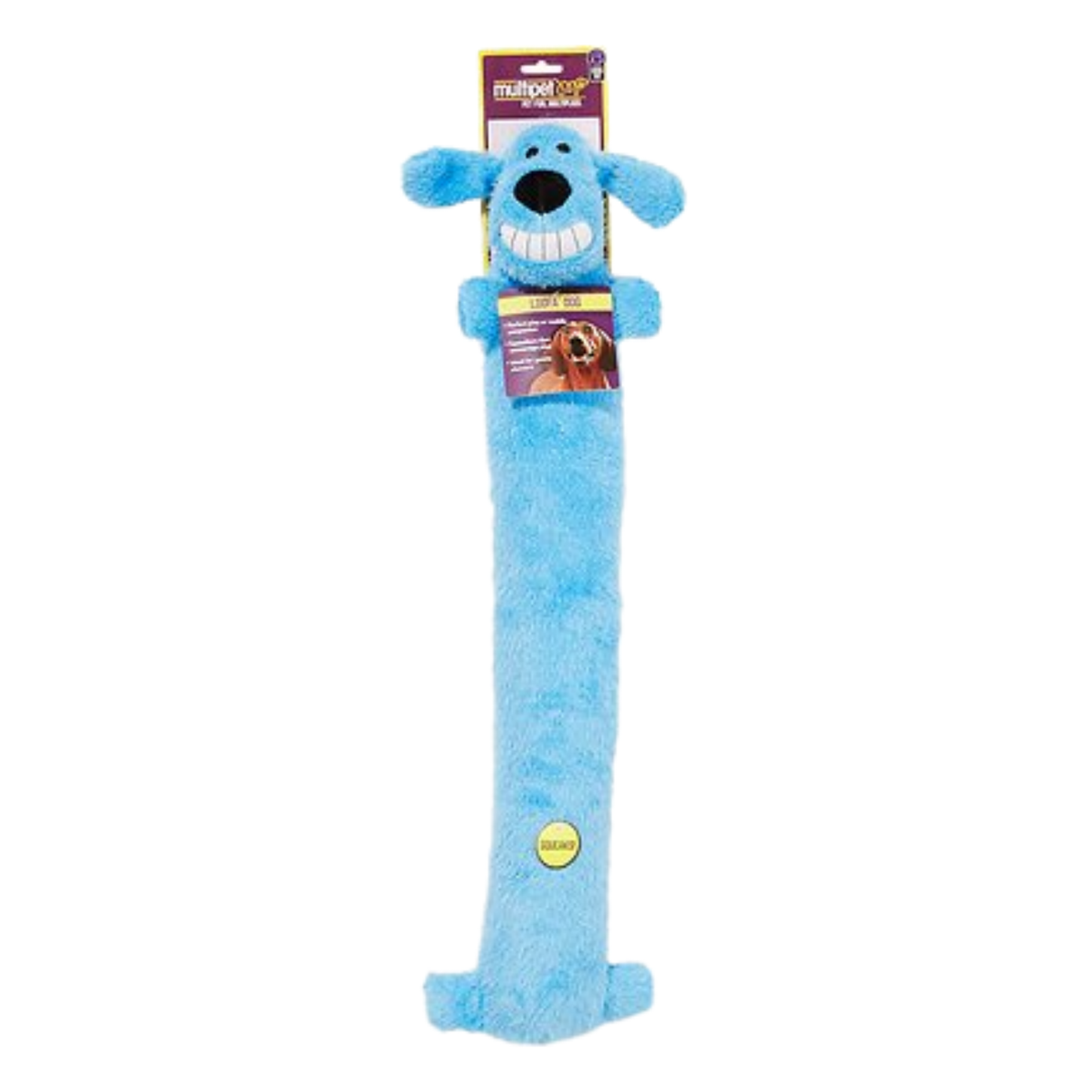 Multipet Loofa Dog Toy, Assorted Colors