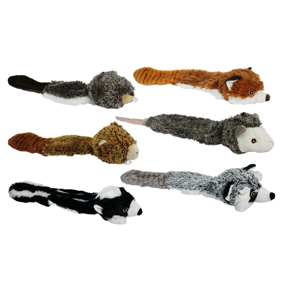 Incredipet Burrow Buddy Stuffing-Free Dog Toy, Assorted 20 in