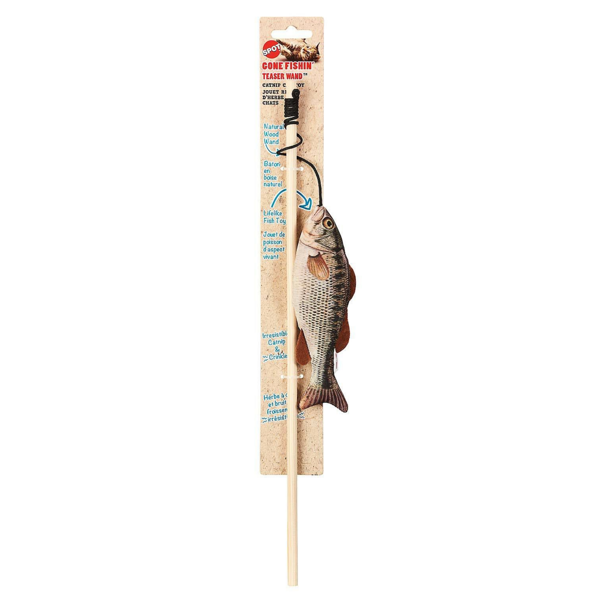 Spot Gone Fishin' Teaser Wand Cat Toy
