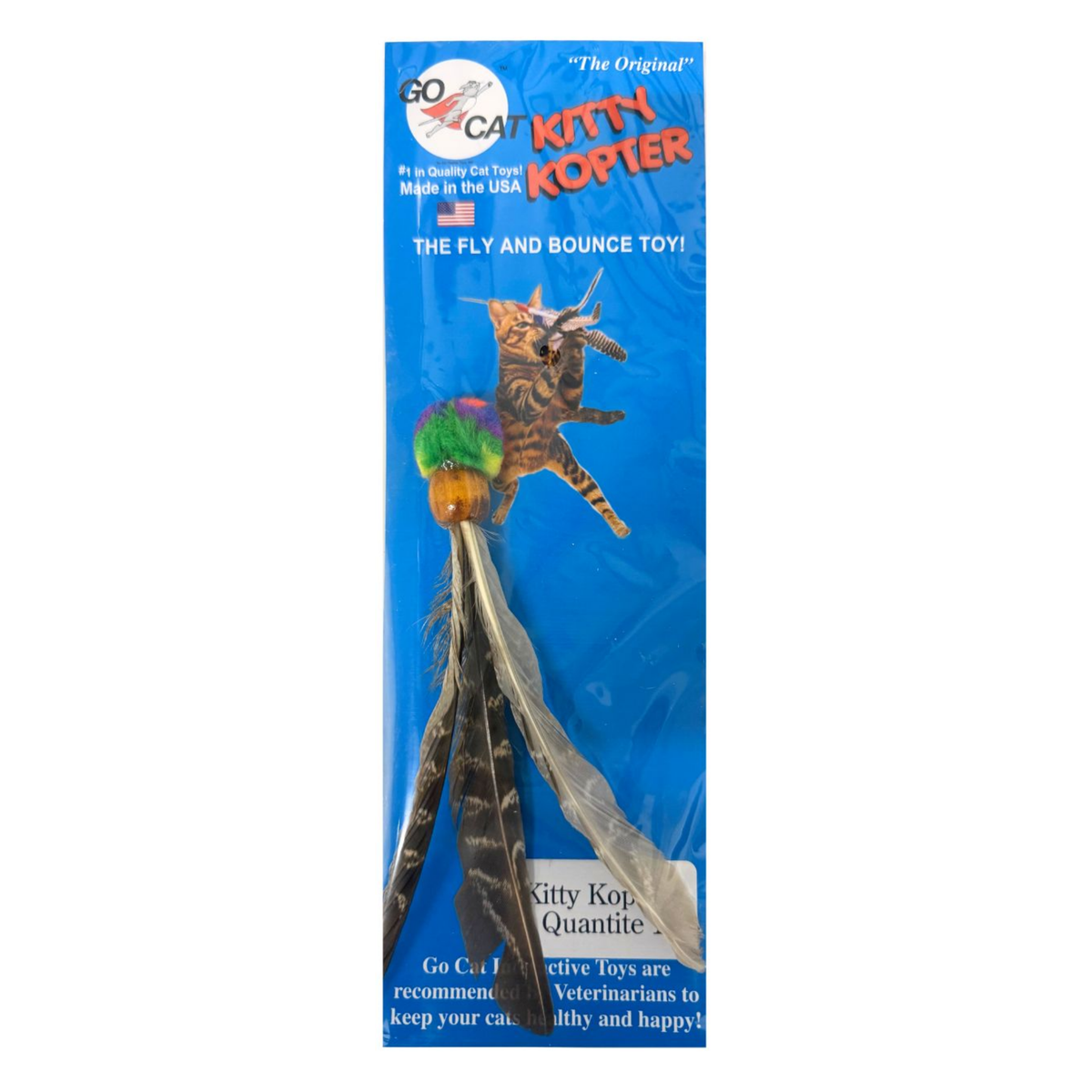 Go Cat Kitty Kopter Cat Toy