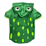 Petrageous Halloween Frog Plush Hoodie Pet Costume