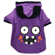 Petrageous Halloween Goblin Plush Hoodie Pet Costume
