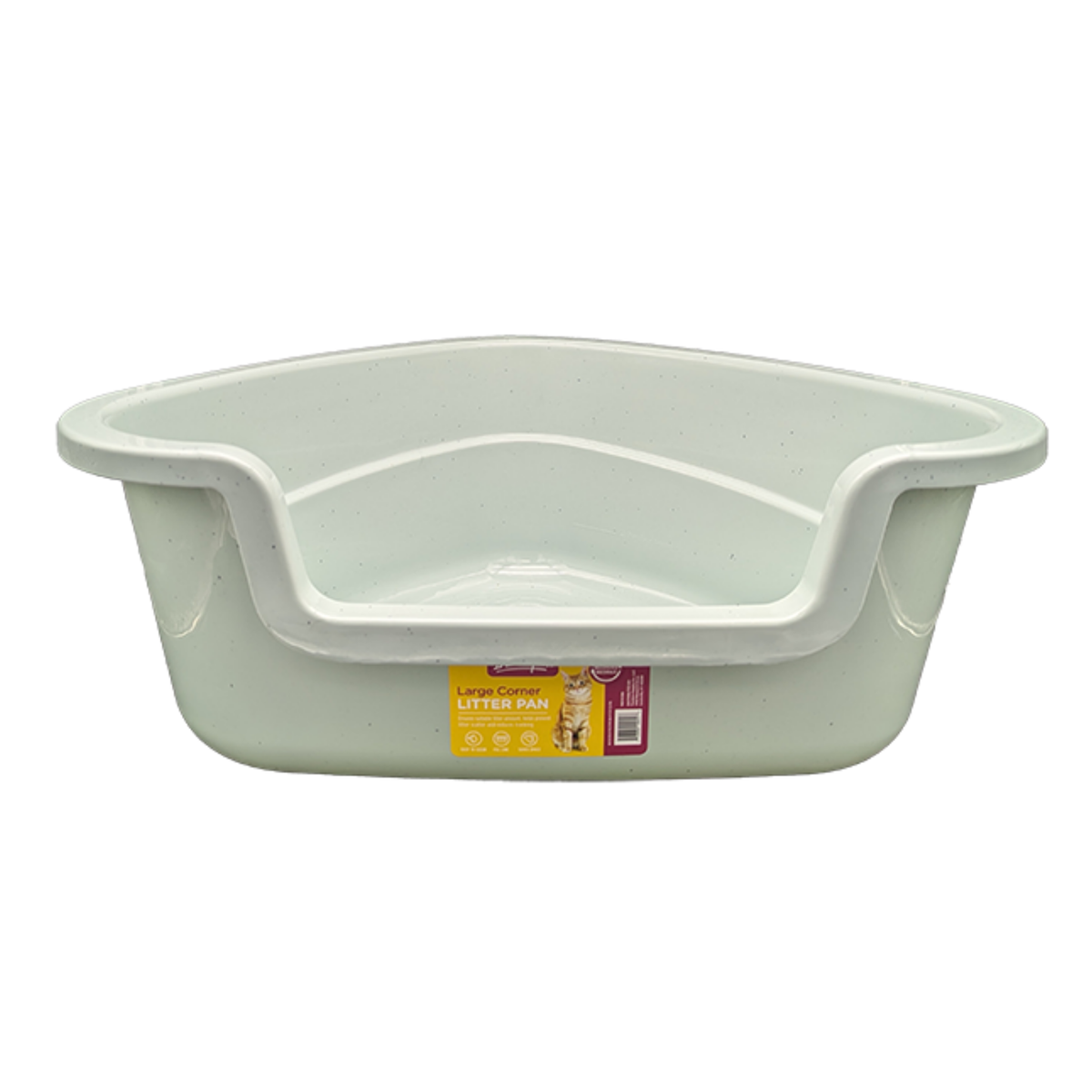 Incredipet Large Corner Cat Litter Pan