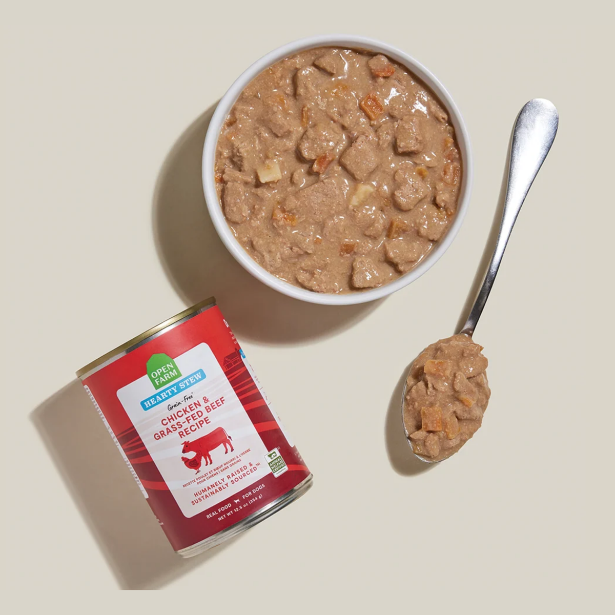 Open Farm Chicken & Grass-Fed Beef Hearty Stew Wet Dog Food