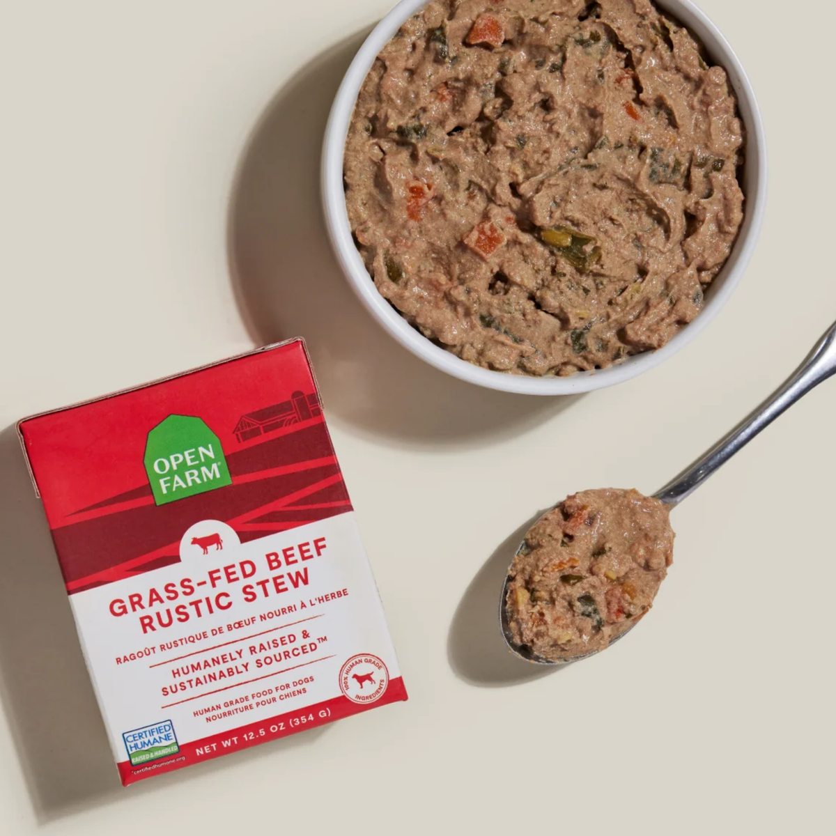 Open Farm Grass-Fed Beef Rustic Stew Wet Dog Food