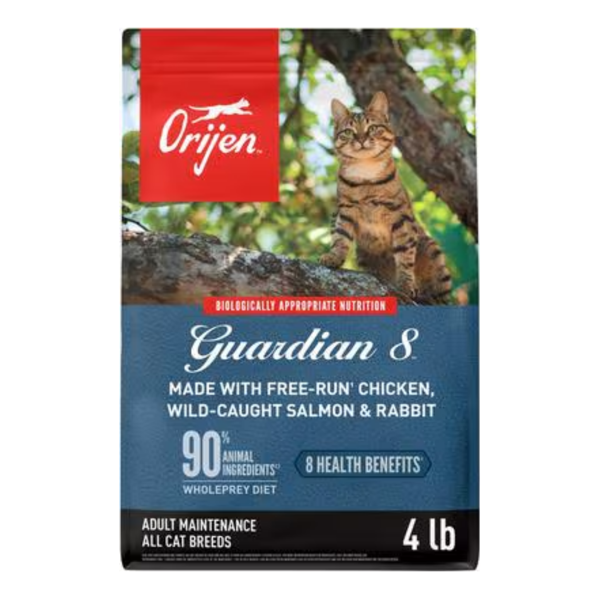 Orijen Grain-Free Guardian 8 Adult Cat Food 4 lb