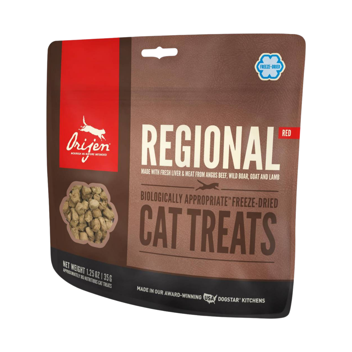Orijen Regional Red Freeze-Dried Cat Treats 1.25 oz