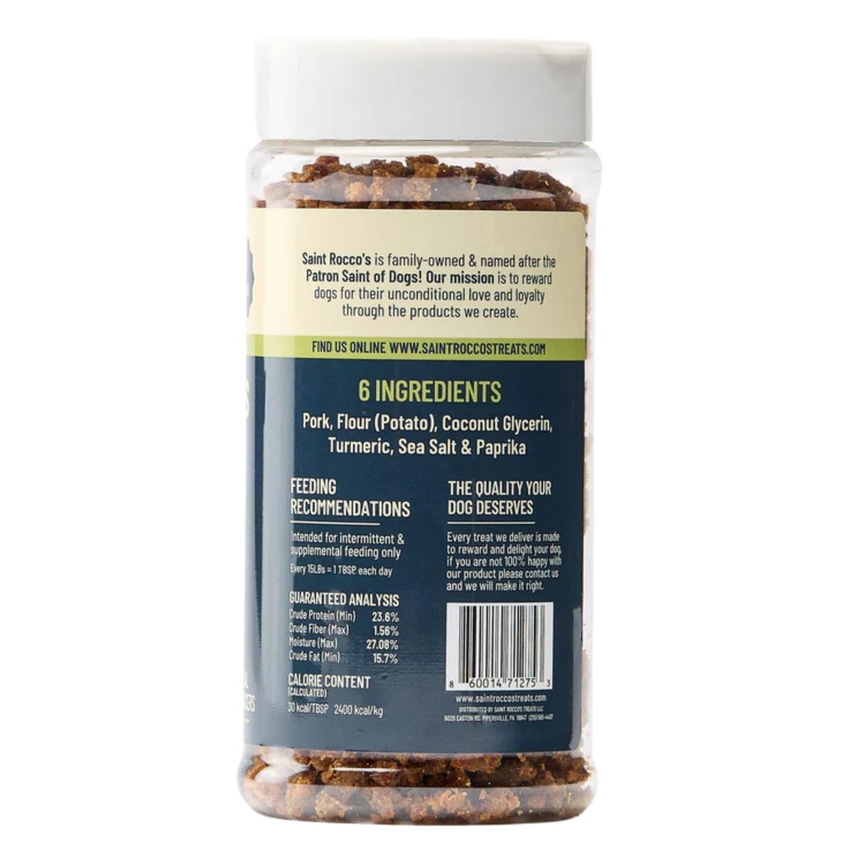 Saint Roccos Pork Sprinkles Meal Topper 6 oz