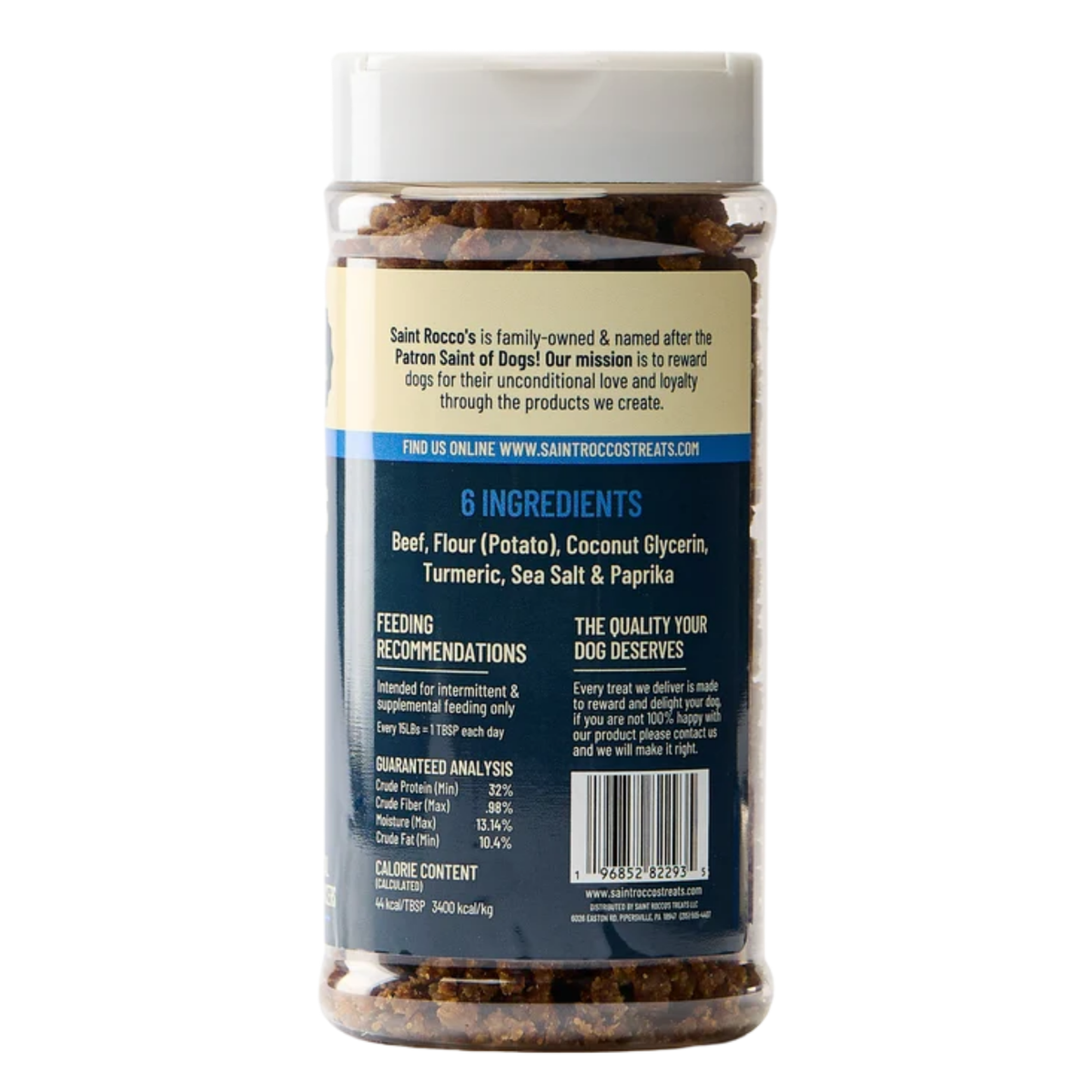 Saint Roccos Beef Sprinkles Meal Topper 6 oz