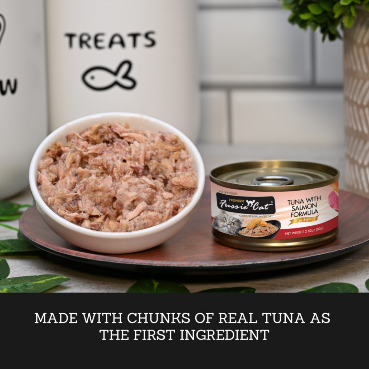 Fussie Cat Tuna With Salmon Formula In Aspic Grain-Free Canned Cat Food