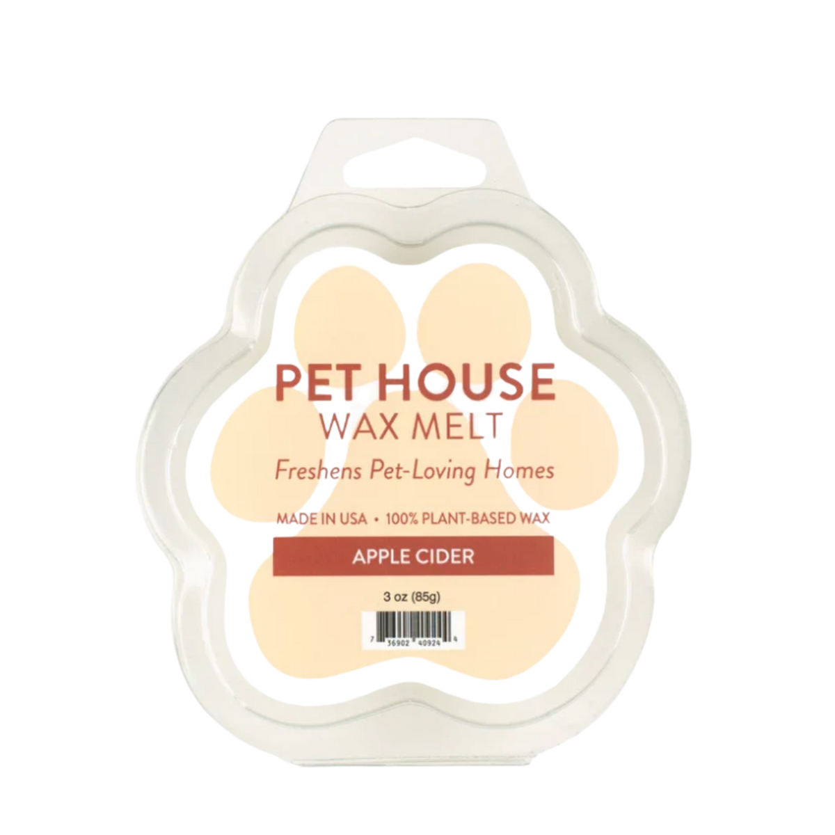 Pet House Apple Cider Wax Melt 3 oz