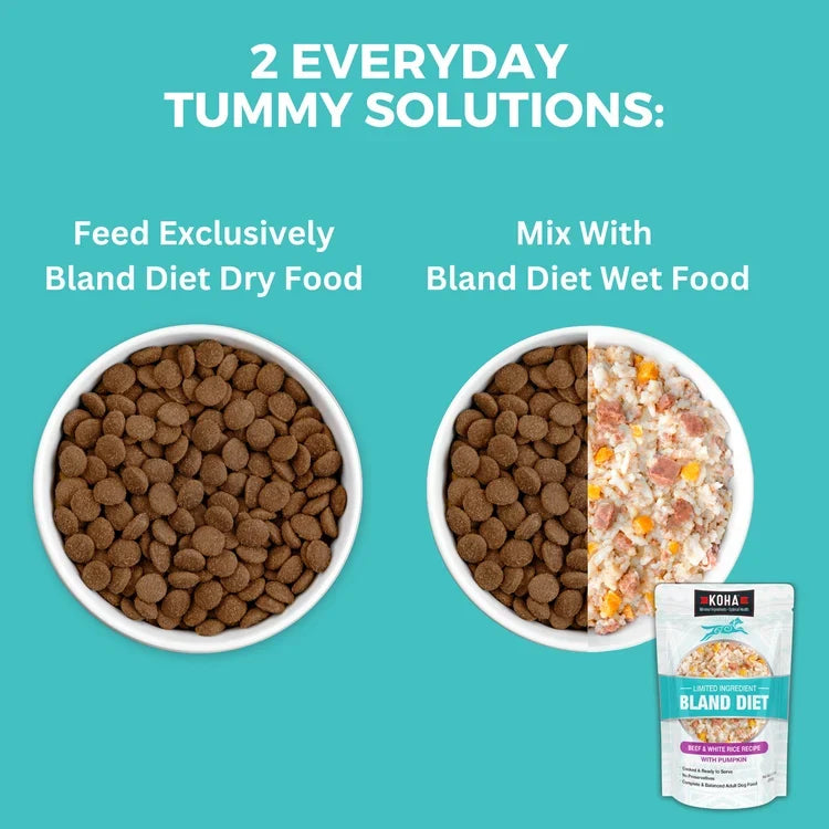 Koha Bland Limited Ingredient Diet Beef & Brown Rice Recipe Dry Dog Food