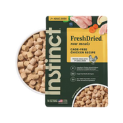 Instinct FreshDried Bites Cage-Free Chicken Recipe Grain-Free Adult Freeze-Dried Dog Food
