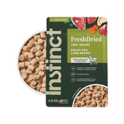 Instinct FreshDried Bites Grass-Fed Lamb Recipe Grain-Free Adult Freeze-Dried Dog Food 14 oz