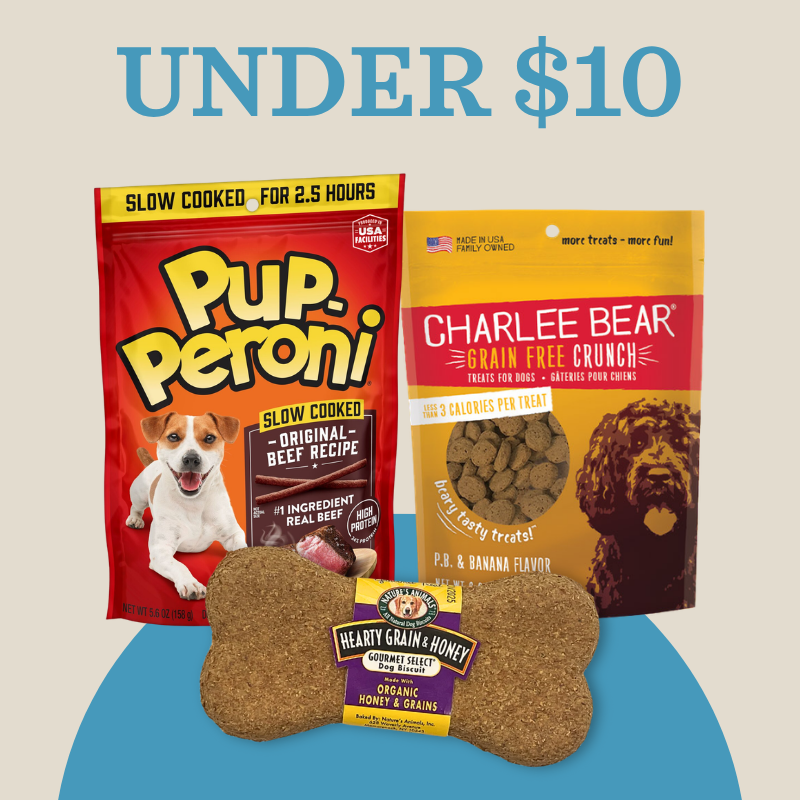 Dog treats under $10