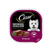 Cesar Cuisine Porterhouse Steak Wet Moist Dog Food