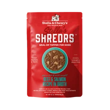 Stella & Chewy's Shredrs Beef & Salmon Recipe in Broth for Dogs