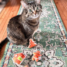 Spot Holiday Assorted Gingerbread Plush Catnip Cat Toy