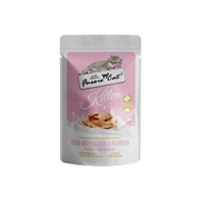 Fussie Cat Tuna with Salmon and Pumpkin in Goat Milk Mousse Kitten Pouch Wet Food