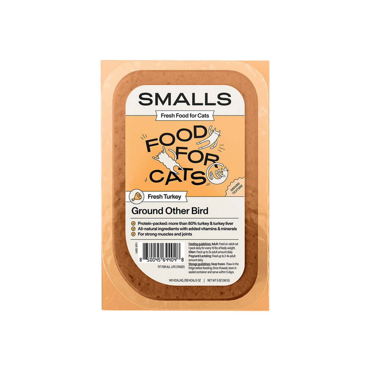 smalls gently cooked ground other bird turkey recipe cat food